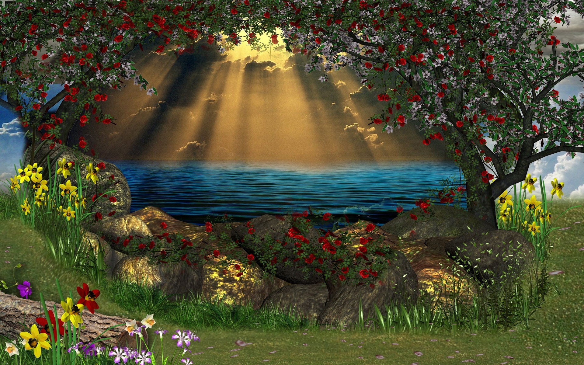 3d Background Images Nature