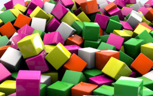colorful-cubes-3d hd wallpapers