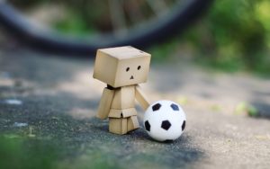 danbo-with-a-football wallpapers