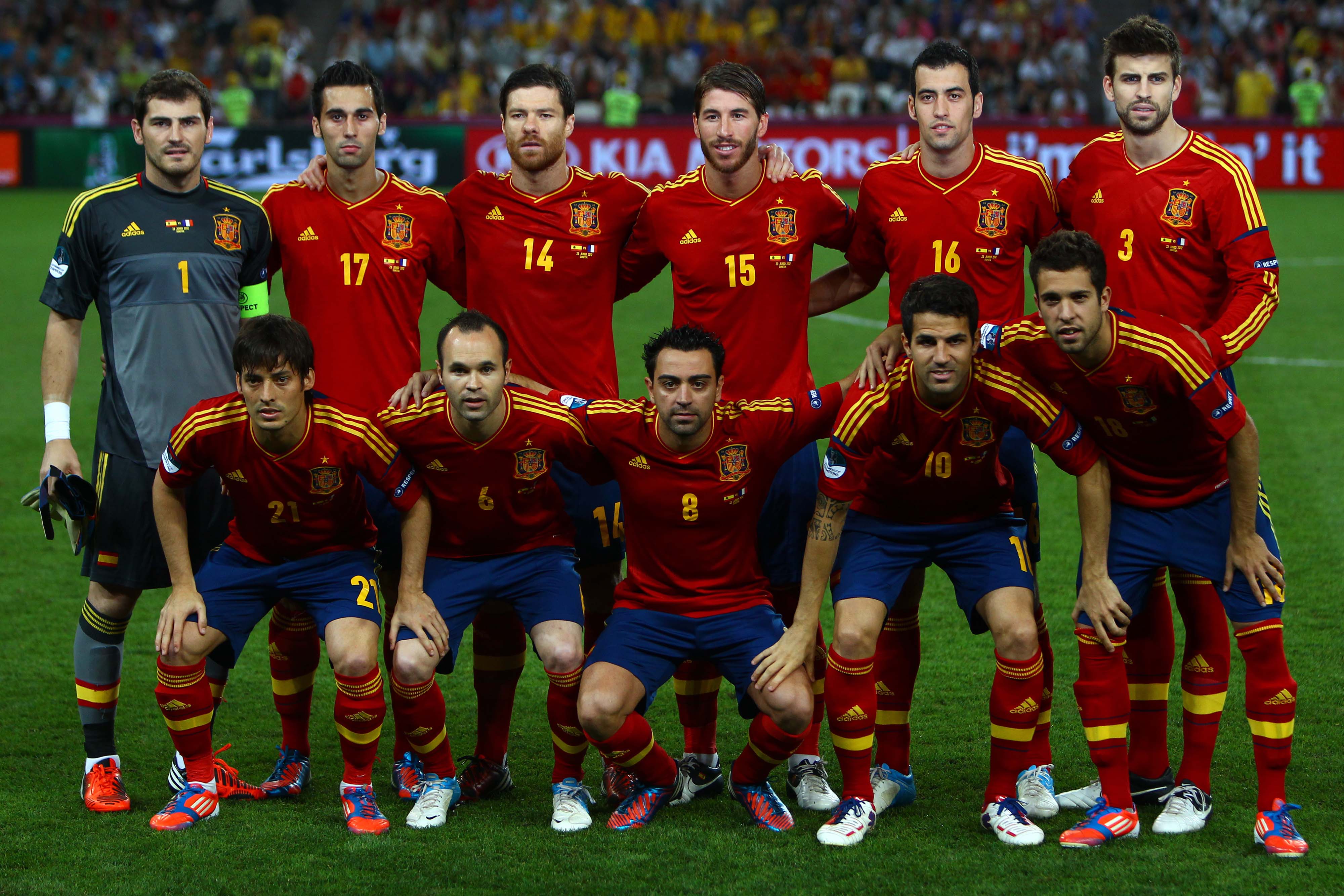 Spain Football Team Photos ~ Spain Cup Squad Team National Soccer ...