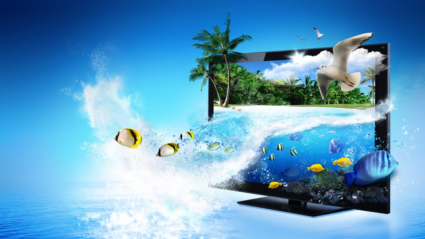 water-3d desktop backgrounds
