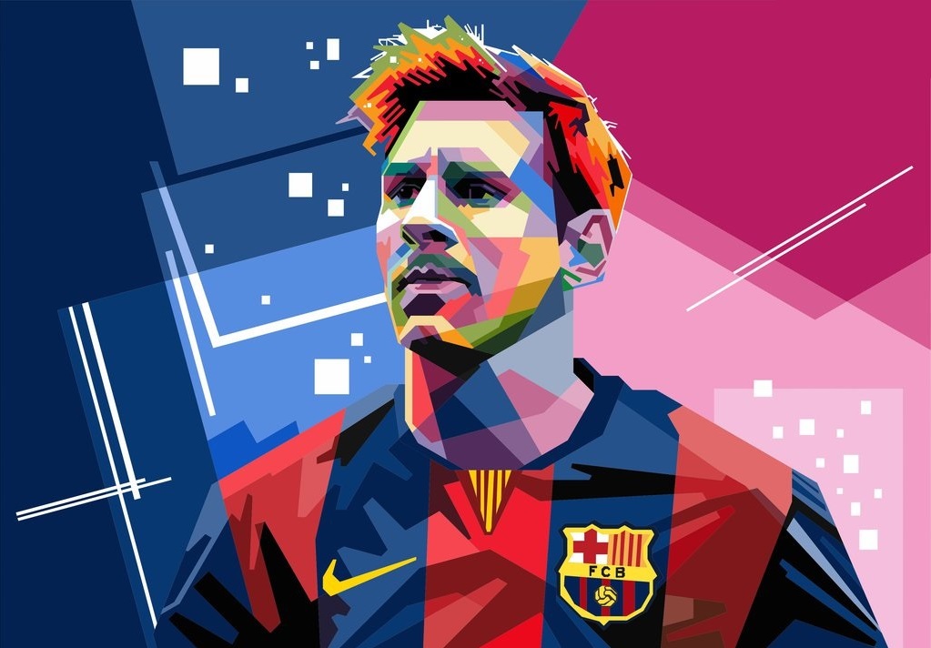 Lionel Messi FC Barcelona Futbol Soccer Art Wall Room Poster - POSTER 20x30  | eBay