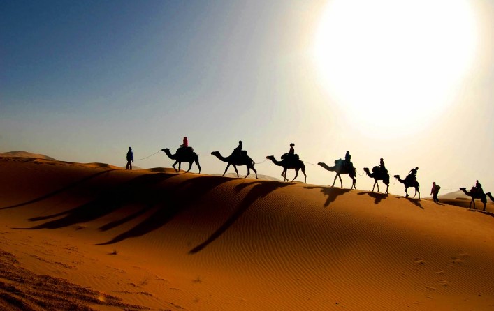 How is the Sahara desert climate