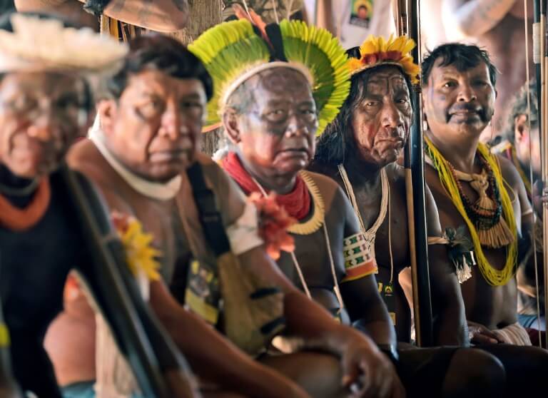 Kayapo tribe Amazon population