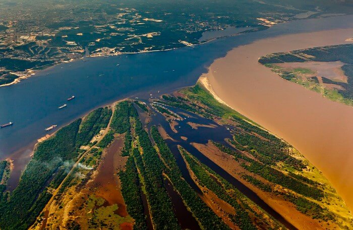 The Amazon River's Connection to Brazil