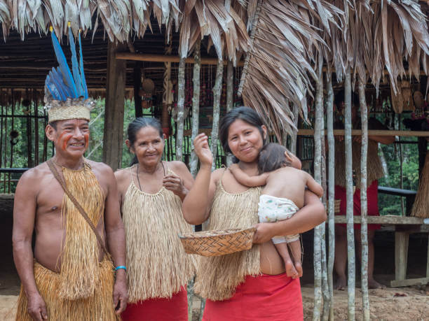 The people in the Amazon forest